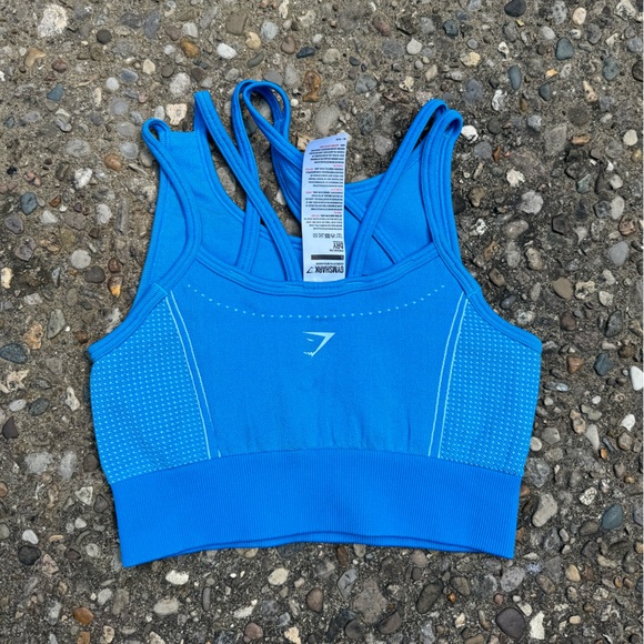 Gymshark blue sports bra - Picture 2 of 2